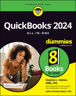 Cover image: QuickBooks 2024 All-in-One For Dummies 1st edition 9781394206353