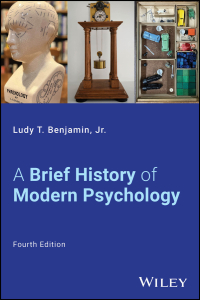 Cover image: A Brief History of Modern Psychology 4th edition 9781394206681