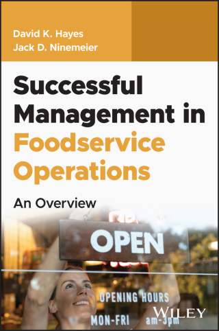 Imagen de portada: Successful Management in Foodservice Operations: An Overview 1st edition 9781394208494