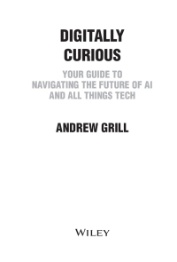 Cover image: Digitally Curious 1st edition 9781394211258