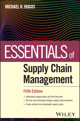 Cover image: Essentials of Supply Chain Management 5th edition 9781394217311