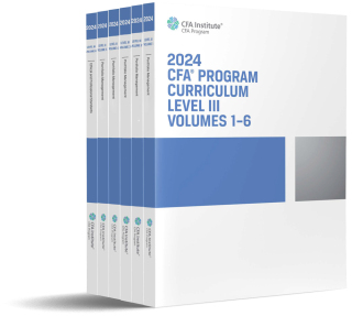 Cover image: 2024 CFA Program Curriculum Level III Box Set 1st edition 9781953337696