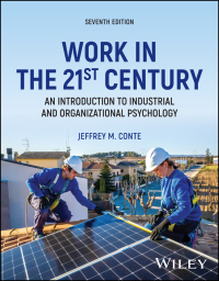 Imagen de portada: Work in the 21st Century: An Introduction to Industrial and Organizational Psychology 7th edition 9781394220977