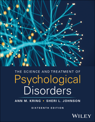 Cover image: The Science and Treatment of Psychological Disorders 16th edition 9781394221752