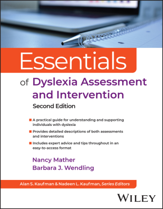 Cover image: Essentials of Dyslexia Assessment and Intervention 2nd edition 9781394229239