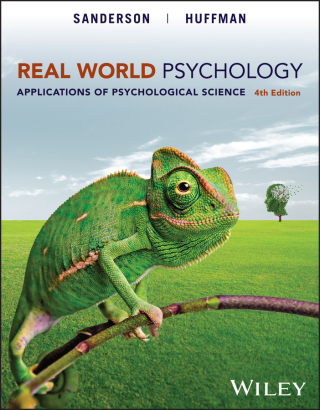 Cover image: Real World Psychology: Applications of Psychological Science 4th edition 9781394241415