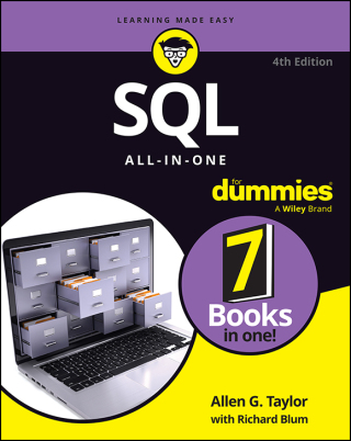 Cover image: SQL All-in-One For Dummies 4th edition 9781394242290