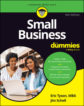 Cover image: Small Business For Dummies 6th edition 9781394242764