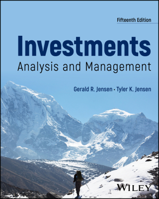 Cover image: Investments: Analysis and Management 15th edition 9781394243785