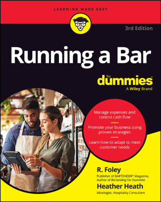 Imagen de portada: Running A Bar For Dummies 3rd edition 9781394245789