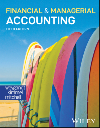 Cover image: Financial and Managerial Accounting 5th edition 9781394249008