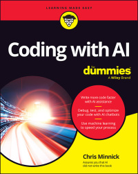 Cover image: Coding with AI For Dummies 1st edition 9781394249138