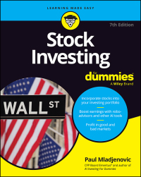 Cover image: Stock Investing For Dummies 7th edition 9781394254569