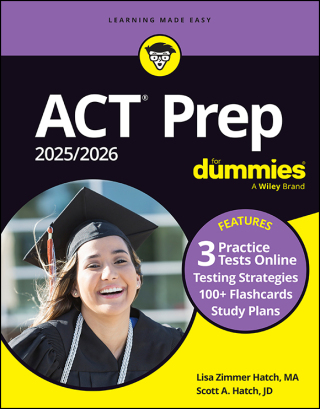 Cover image: ACT Prep 2025/2026 For Dummies 11th edition 9781394258307