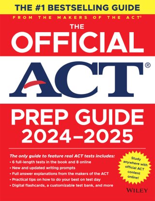 Imagen de portada: The Official ACT Prep Guide 2024-2025 1st edition 9781394259915