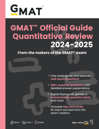 Cover image: GMAT Official Guide Quantitative Review 2024-2025 1st edition 9781394260034