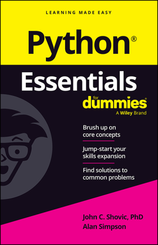 Omslagafbeelding: Python Essentials For Dummies 1st edition 9781394263479