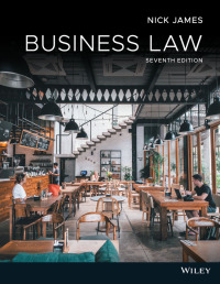 Cover image: Business Law 7th edition 9781394267279