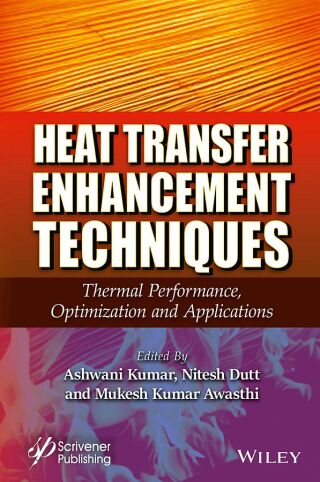 Cover image: Heat Transfer Enhancement Techniques 1st edition 9781394270965