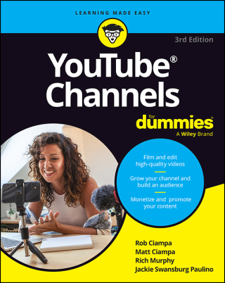 Cover image: YouTube Channels For Dummies 3rd edition 9781394271436
