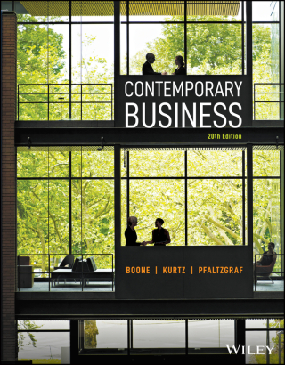 Cover image: Contemporary Business 20th edition 9781394274413