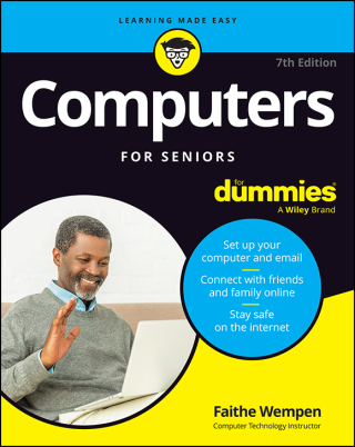 Cover image: Computers For Seniors For Dummies 7th edition 9781394278312