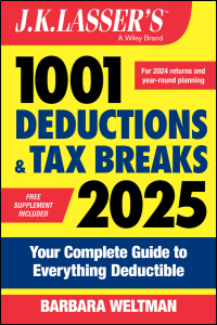 Imagen de portada: J.K. Lasser's 1001 Deductions & Tax Breaks 2025 22nd edition 9781394280933