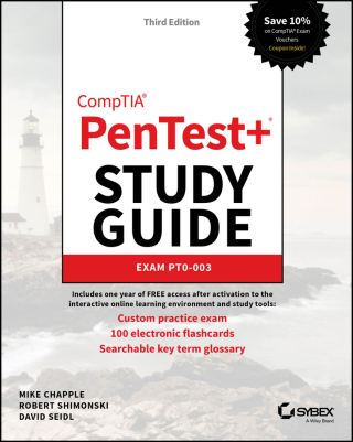 Imagen de portada: CompTIA PenTest+ Study Guide 3rd edition 9781394285006