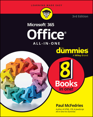 Imagen de portada: Microsoft 365 Office All-in-One For Dummies 3rd edition 9781394295050