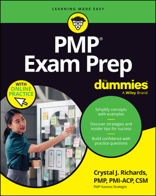 Cover image: PMP Exam Prep For Dummies 1st edition 9781394300495
