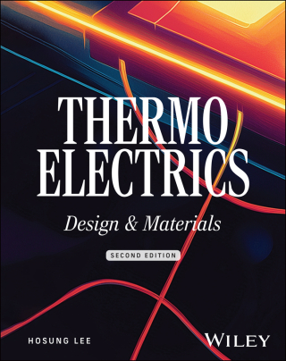 Cover image: Thermoelectrics 2nd edition 9781394317356