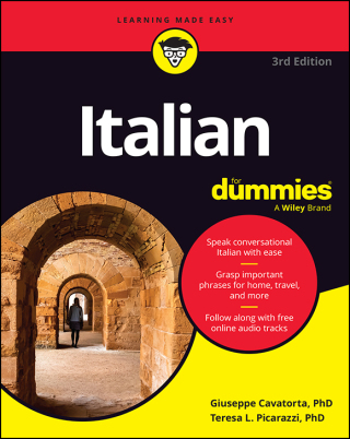 Cover image: Italian For Dummies 3rd edition 9781394321469