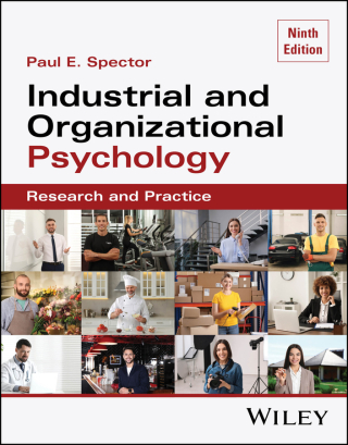 Cover image: Industrial and Organizational Psychology: Research and Practice 9th edition 9781394329762