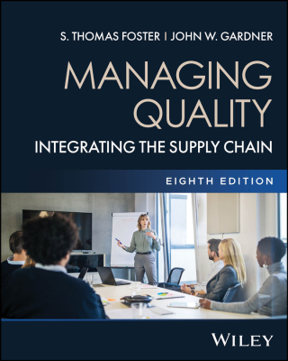 Titelbild: Managing Quality: Integrating the Supply Chain 8th edition 9781394333134