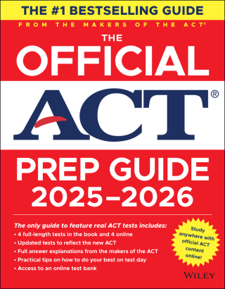 Cover image: The Official ACT Prep Guide 2025 - 2026 1st edition 9781394335886