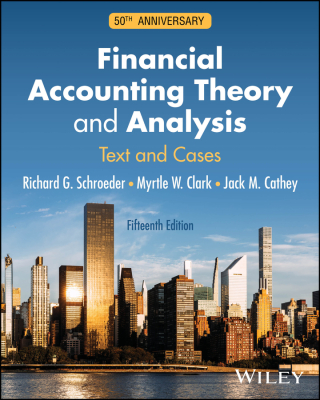 Imagen de portada: Financial Accounting Theory and Analysis: Text and Cases 15th edition 9781394336531