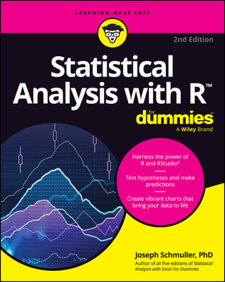 Cover image: Statistical Analysis with R For Dummies 2nd edition 9781394343065
