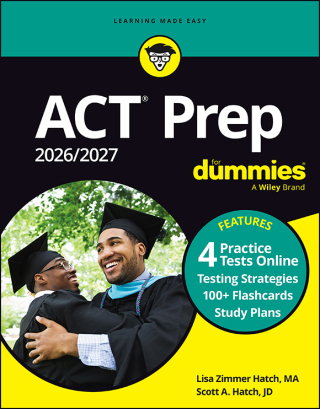 Cover image: ACT Prep 2026/2027 For Dummies 12th edition 9781394351343