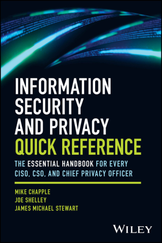 Imagen de portada: Information Security and Privacy Quick Reference 1st edition 9781394353316