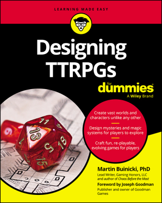 Cover image: Designing TTRPGs For Dummies 1st edition 9781394361908