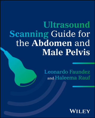 Cover image: Ultrasound Scanning Guide for the Abdomen and Male Pelvis 1st edition 9781394366309