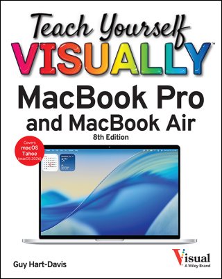 Imagen de portada: Teach Yourself VISUALLY MacBook Pro and MacBook Air 8th edition 9781394387649