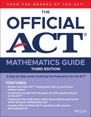 Imagen de portada: The Official ACT Mathematics Guide 3rd edition 9781394407347