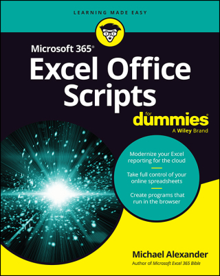 Imagen de portada: Microsoft 365 Excel Office Scripts For Dummies 1st edition 9781394412693