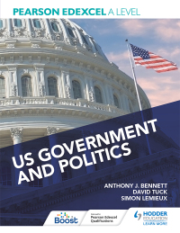 Cover image: Pearson Edexcel A Level US Government and Politics 9781398311343
