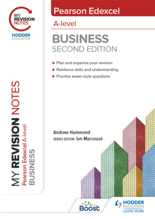 Cover image: My Revision Notes: Edexcel A-level Business Second Edition 9781398311916