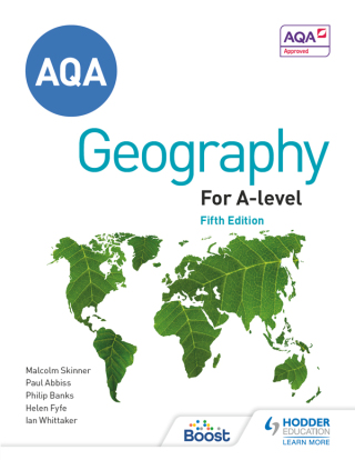 Cover image: AQA A-level Geography Fifth Edition 9781398312548