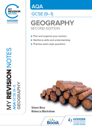 Cover image: My Revision Notes: AQA GCSE (9–1) Geography Second Edition 9781398321168