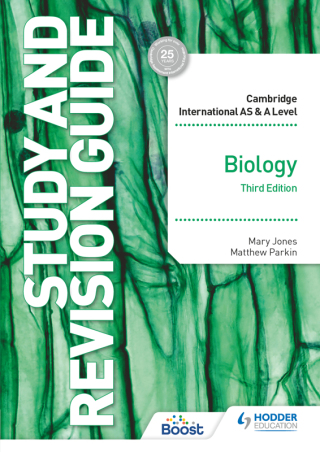 Cover image: Cambridge International AS/A Level Biology Study and Revision Guide Third Edition 3rd edition 9781398344341