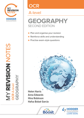 Cover image: My Revision Notes: OCR A-Level Geography: Second Edition 9781398347038